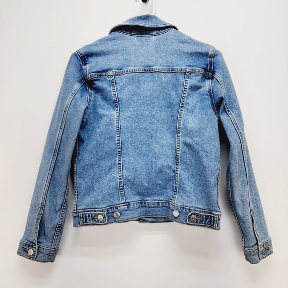 Levis Women’s Classic Denim Trucker Jacket Small S blue - Picture 9 of 11